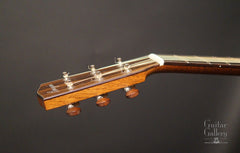 Bourgeois 00c 12 fret Koa guitar #8712 headstock side