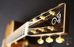 Santa Cruz Bob Brozman Baritone guitar headstock