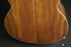 Lowden Pierre Bensusan 'Old Lady" guitar low back view