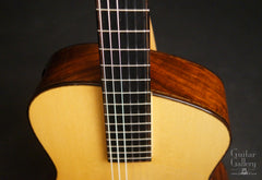 Tom Bills Fanned Fret Nylon string guitar fanned frets