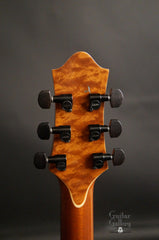 Bob Benedetto archtop headstock back with inlay