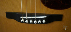 Bourgeois Custom 0 guitar bridge