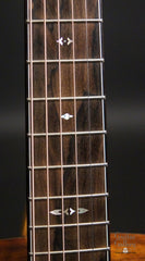 Bourgeois OM guitar ziricote fretboard