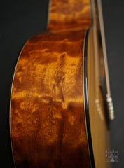 Bourgeois OM guitar side detail