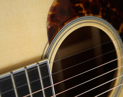 Bourgeois OMS Koa guitar detail