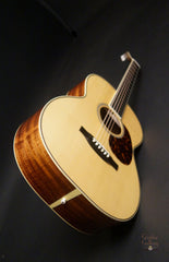 Bourgeois OMS Koa guitar at Guitar Gallery