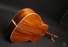 Bourgeois OMS Koa guitar NAMM guitar