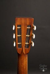 Bourgeois OMS Koa guitar headstock back