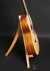 Bourgeois OMS Koa guitar side