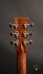 Bourgeois OM Vintage guitar back of headstock