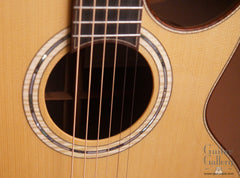 Beauregard SJ guitar rosette