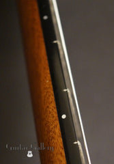 Langejans classical guitar fretboard side