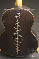 Bushmills X Lowden S50 guitar back grain