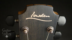 Bushmills X Lowden S50 guitar headstock logo