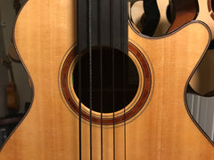 Berkowitz acoustic bass rosette
