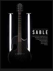 McPherson Blackout Edition Sable Guitar specs