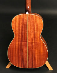 Bourgeois OMS Koa guitar back