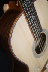 Branzell 000-12 guitar detail