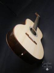 Branzell 000-12 guitar end view