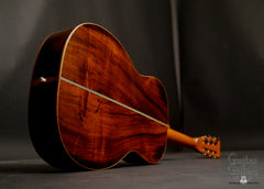 Branzell 000-12 guitar glam shot back