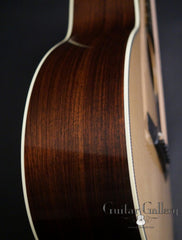 Collings 02H guitar side detail