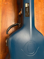 Calton case for an Olson SJ guitar in Deep Sea Blue