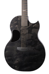 McPherson Sable CSCBLKBLK2 Camo Guitar with gold EVO frets