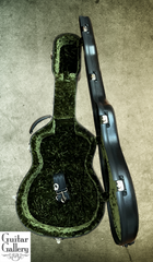 Calton Martin OM or 000 guitar case with green interior