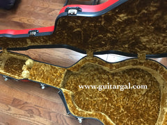 Calton gold interior on Gibson LG-2 case