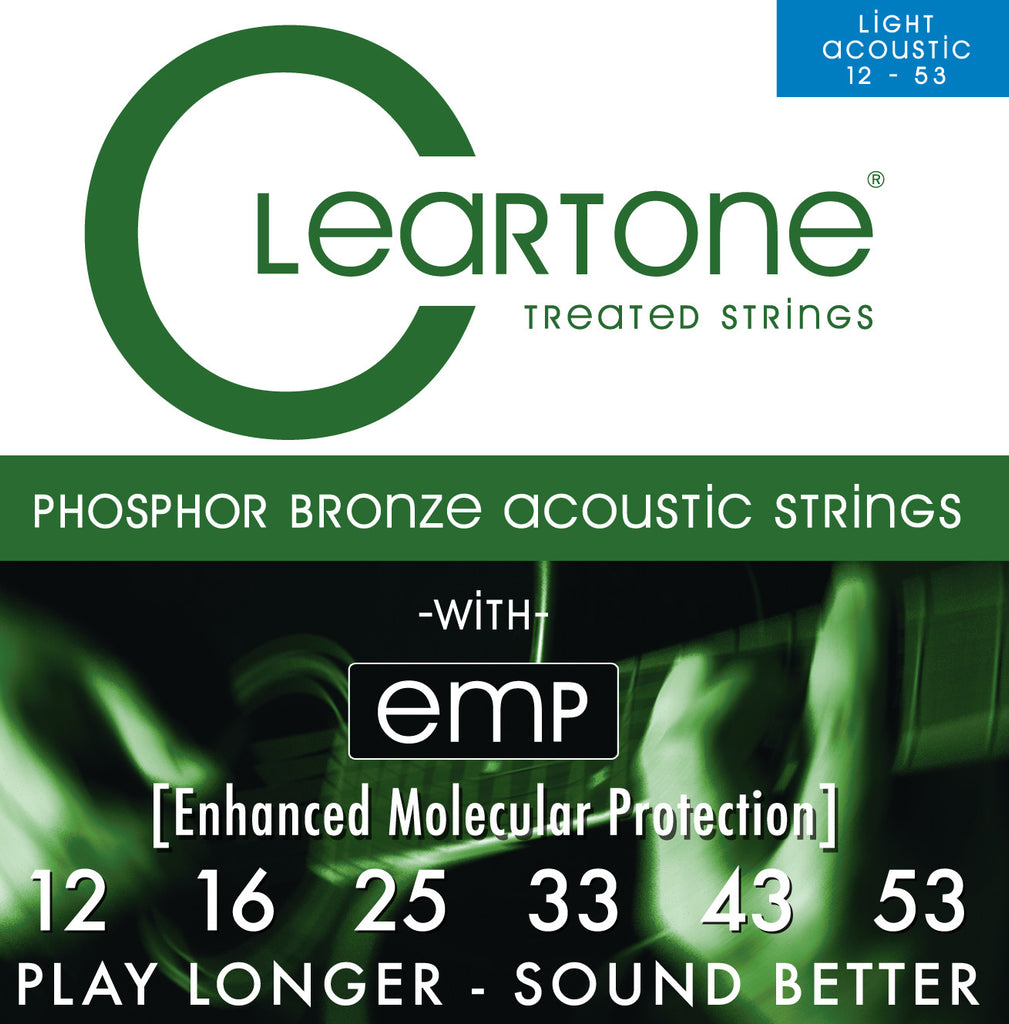Cleartone PB Light Acoustic Guitar Strings