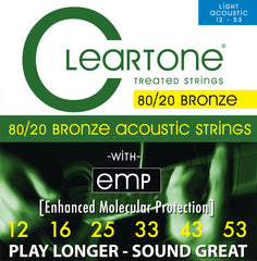 cleartone 80/20 light strings