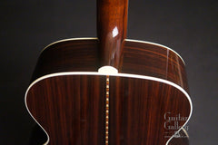 Collings SJ SS guitar down back view