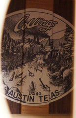 Collings D2HG guitar label