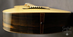 Brondel D-3c guitar end view