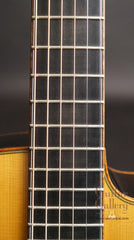 Bourgeois guitar fretboard