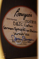 Bourgeois guitar label