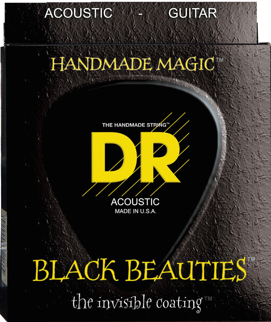 DR Black Beauties acoustic guitar strings
