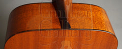 Collings D1ASB varnish guitar heel