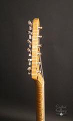 Echopark Clarence #3 Custom electric guitar side of headstock