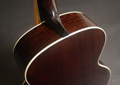 Flammang EL35 guitar mahogany figure