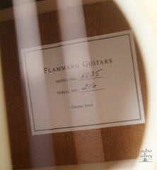 Flammang EL35 guitar label