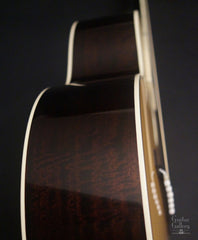 Flammang EL35 guitar side detail