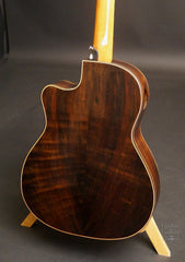 Ensor ES guitar Brazilian rosewood back