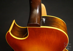 Gibson ES-175D archtop heel