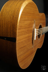 2019 Lowden F35 guitar end view