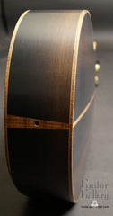 Lowden ancient bog guitar end