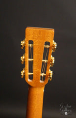 Froggy Bottom used P12 cutaway Koa guitar headstock back