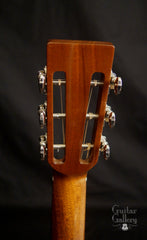 Froggy Bottom P12 Brazilian Rosewood guitar back of headstock
