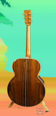 Froggy Bottom model G Limited guitar full back