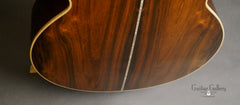 Froggy Bottom model G Limited guitar low back view